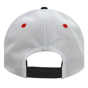Youth Woven Washed Mesh Snap Cap