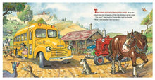 Load image into Gallery viewer, Tractor Mac "School Day" Jacketed Hardcover Book by Billy Steers