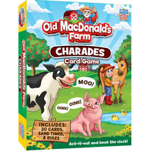 Load image into Gallery viewer, Old MacDonald's Farm Charades Card Game