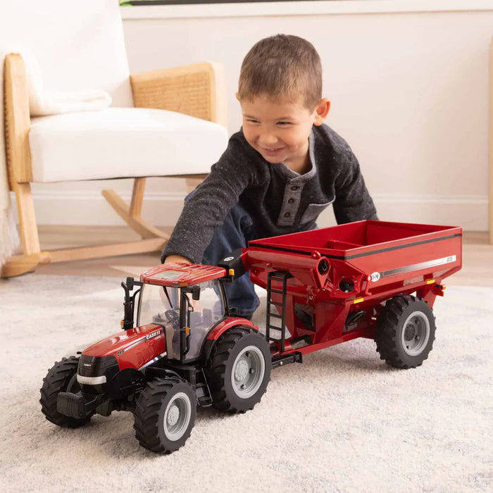 ERTL プレシジョンシリーズ　ファーモール　M 1/16 Case IH Puma 215 with J&M Grain Cart, ERTL Big Farm
