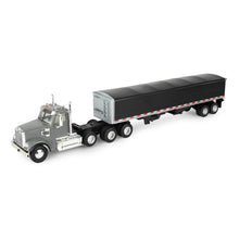 Load image into Gallery viewer, 1/32 Freightliner 122SD Semi with Grain Trailer