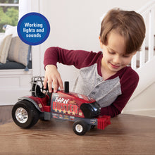 Load image into Gallery viewer, 1/16 Big Farm Case IH Barn Buster Pulling Tractor