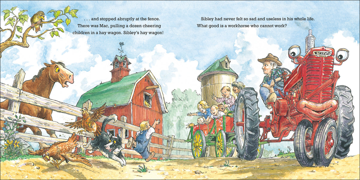 Tractor Mac Arrives at the Farm Equipment Ontario