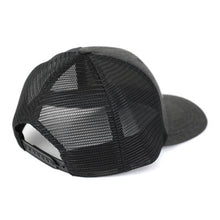 Load image into Gallery viewer, Case IH Heather Charcoal and Black Mesh Trucker Cap