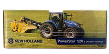 Load image into Gallery viewer, 1/64 New Holland Powerstar 120 Tractor with Discbine 313 PLUS by ERTL, 2026 Farm Show