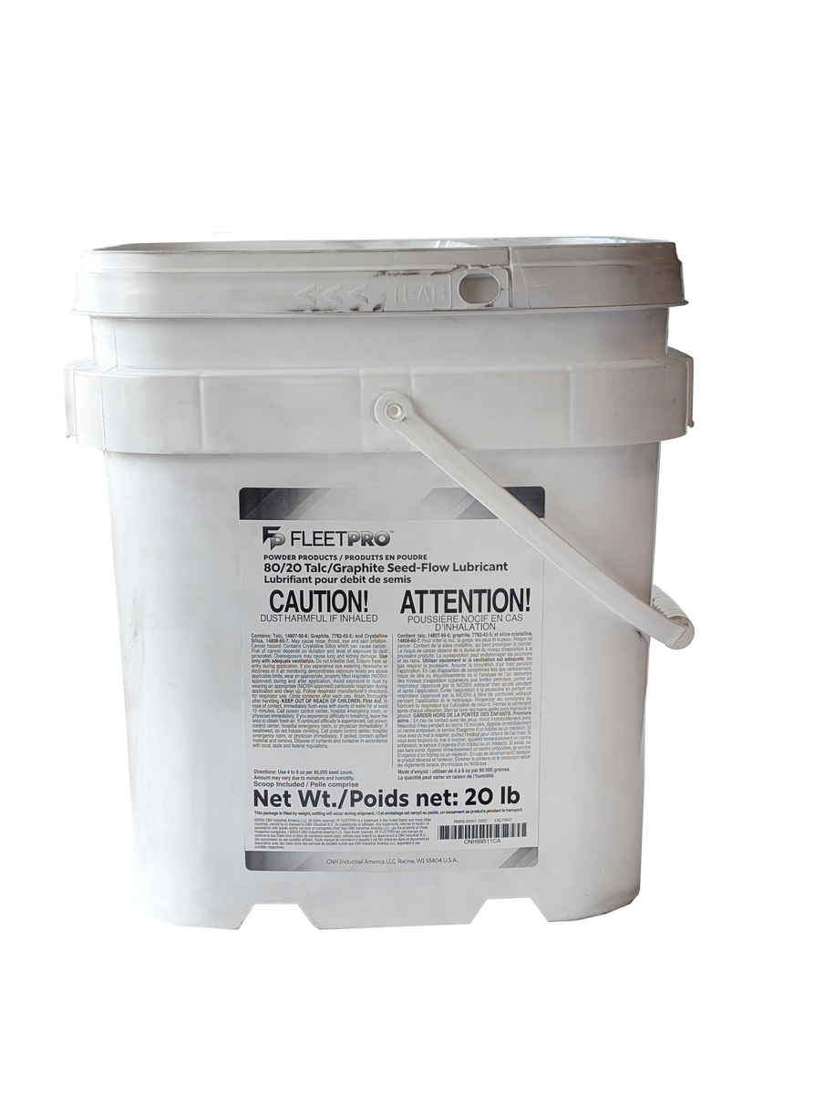talc seed flow lubricant Fleetpro Seed Flow Lubricant – Equipment Ontario