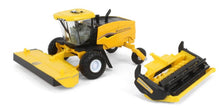 Load image into Gallery viewer, 1/64 New Holland Speedrower 260 Self-Propelled Windrower with Rotary Head & Sickle Bar Head by ERTL