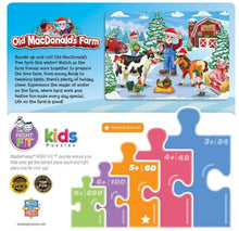Load image into Gallery viewer, Old MacDonald's Farm - Christmas Tree Farm 60 Piece Jigsaw Puzzle