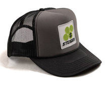 Load image into Gallery viewer, Steiger Logo Hat, Gray/Black Foam Trucker