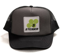 Load image into Gallery viewer, Steiger Logo Hat, Gray/Black Foam Trucker