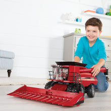 Load image into Gallery viewer, 1/16 Case IH 8240 Combine With Grain Head and Corn Head Set