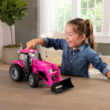 Load image into Gallery viewer, 1/16 Big Farm Pink Case IH 380 CVT Magnum Tractor with Loader