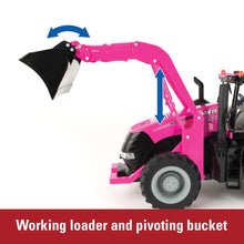 Load image into Gallery viewer, 1/16 Big Farm Pink Case IH 380 CVT Magnum Tractor with Loader