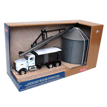 Load image into Gallery viewer, 1/32 Peterbilt Model 367 Straight Truck With Grain Box, Grain Bin, And Grain Auger Set