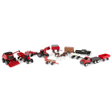 Load image into Gallery viewer, 1/64 Case IH Tractor and Vehicle 20 Piece Set