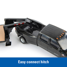 Load image into Gallery viewer, 1/32 Dodge Ram 3500 Pickup w/ Gooseneck Trailer and Case SV340 Skid Steer