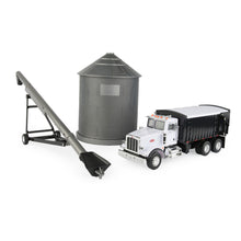 Load image into Gallery viewer, 1/32 Peterbilt Model 367 Straight Truck With Grain Box, Grain Bin, And Grain Auger Set