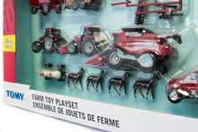 Load image into Gallery viewer, 1/64 Case IH Tractor and Vehicle 20 Piece Set
