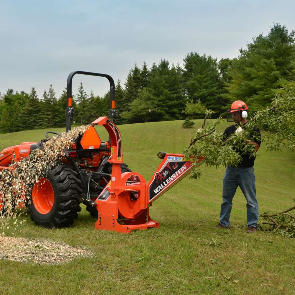 Wallenstein BX36S Wood Chipper – Equipment Ontario
