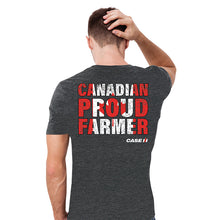 Load image into Gallery viewer, Canadian Proud Farmer S/S T-Shirt (Front &amp; Back Print)
