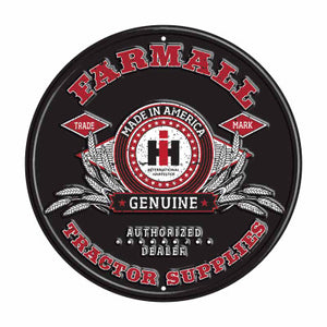 IH Farmall Tractor Supplies Tin Sign