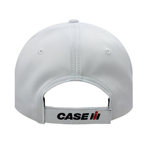 Case IH White Wicking Velcro® Cap