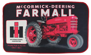 IH McCormick-Deering Farmall M Tractor Door Mat, 30in x 17.75in