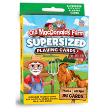 Load image into Gallery viewer, Old MacDonald&#39;s Farm Jumbo Playing Cards
