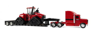 1:64 Case IH AFS Connect™ Steiger® 620 Quadtrac® with Semi and Lowboy Trailer