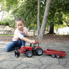 Load image into Gallery viewer, 1/16 Big Farm Case IH Puma 195 Tractor with Manure Spreader
