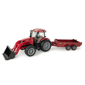 1/16 Big Farm Case IH Puma 195 Tractor with Manure Spreader