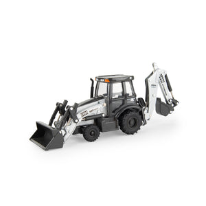 1/50 JI Case 580 Super N Backhoe Loader, Silver Signature Limited Edition, ERTL Prestige Collection