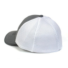 Load image into Gallery viewer, Youth International Harvester Grey With White Mesh Back Flex Fit Cap

