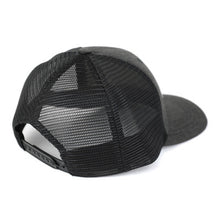 Load image into Gallery viewer, Case IH Heather Charcoal and Black Mesh Trucker Cap
