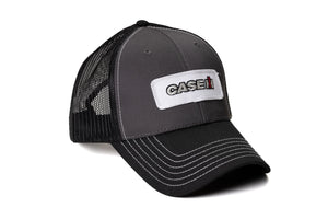 CASE IH Logo Hat Gray with Black Mesh Back