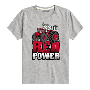 Red Power IH Kids Short Sleeve Tee