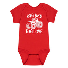 Load image into Gallery viewer, Big Red Big Love Case IH Infant One Piece
