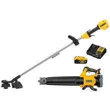 Load image into Gallery viewer, DeWalt 20V MAX* XR Brushless Cordless String Trimmer and Blower Combo Kit
