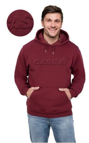 Embossed Unisex Motion Pullover Hoodie