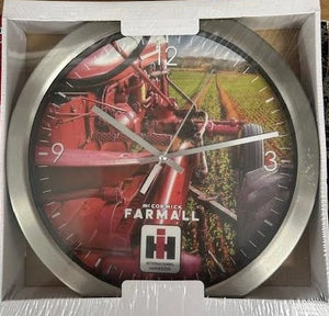 Case IH McCormick Farmall Clock