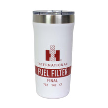 Load image into Gallery viewer, International Harvester IH Retro Fuel Filter 18oz Insulated Travel Tumbler
