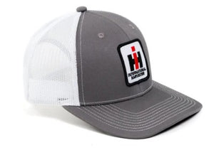 IH Logo Hat, Grey with White Mesh Back, Youth