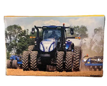 Load image into Gallery viewer, 1/64 New Holland Genesis T8.415 Tractor with Row Crop Duals, ERTL Prestige Collection

