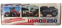 Load image into Gallery viewer, 1/64 Steiger Panther II, Case 1570, &amp; Case IH Magnum 180 Stars &amp; Stripes Tractor Set
