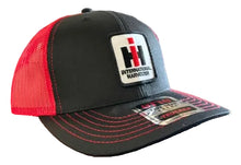 Load image into Gallery viewer, IH Hat, Black with Red Mesh Back
