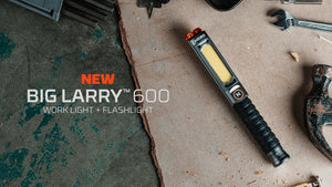 Nebo Big Larry 600 Flashlight - Rechargable