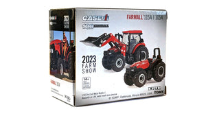 1/64 Case IH Farmall 115A & 105A Set - 2023 Farm Show Edition