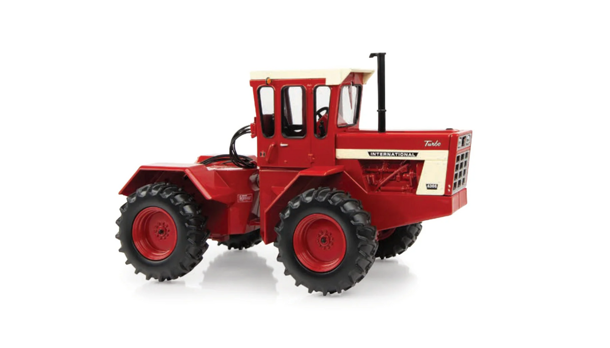 1/32 International Harvester 4366 4WD Tractor with Red Cab, ERTL Prest ...