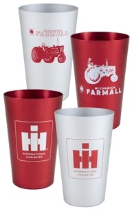 Case IH Aluminum Tumblers - Set of 4