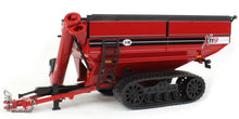 Load image into Gallery viewer, 1/64 Red J&amp;M 1112 X-Tended Reach Grain Cart with Tracks
